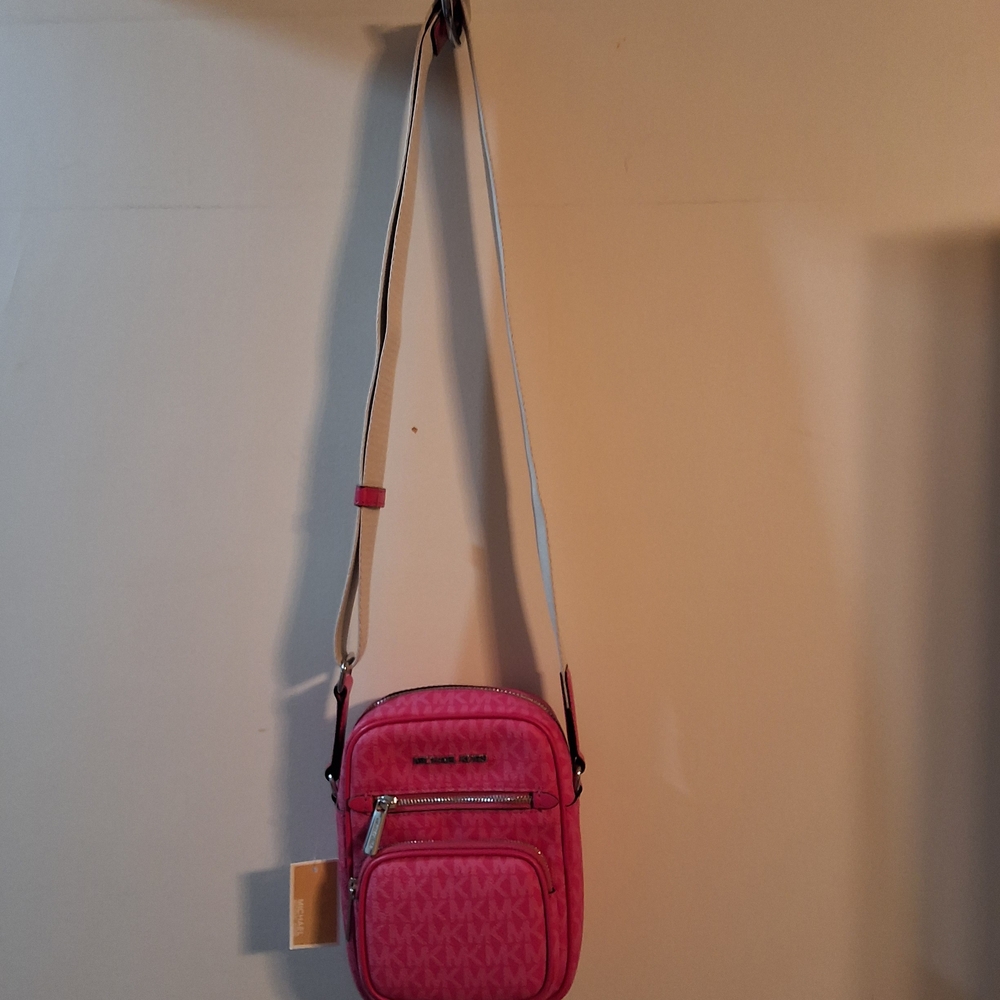 Michael Kors Vibrant Pink Crossbody Bag